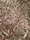 Wood shavings