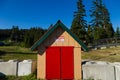 Wood shed at Mount Seymour for fire supression.