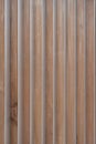 Wood Slats With Aluminum Corners