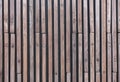 Wood slats, timber battens wall pattern surface texture Royalty Free Stock Photo