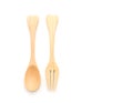 wood spoon and fork