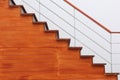Wood stairs Royalty Free Stock Photo