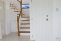 Wood stairs, interior