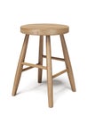 Wood stool