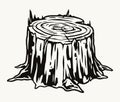 Wood stump concept