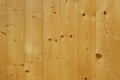 Wood Surface Of Unpainted Pine Boards. Light Brown Wood Plank Wall Texture Background. Close-up. Copy Space