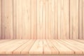 Wood table floor background beautiful sheet vintage alignment texture with natural pattern Royalty Free Stock Photo