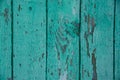 Wood texture, background with copy space. Old wooden barn green or emerald