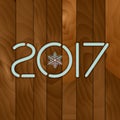 2017. Wood texture background.