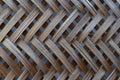 Wood texture bamboo weaving texture background Royalty Free Stock Photo