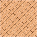 Wood texture brick patterns 45 degree vector illustration background Royalty Free Stock Photo