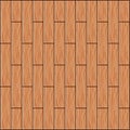 Wood texture brick patterns light walnut vector illustration background Royalty Free Stock Photo