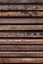 Wood texture with brown planks. Abstract background. Vertical background Royalty Free Stock Photo