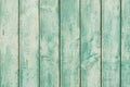 Wood texture of green weathered boards plands Royalty Free Stock Photo