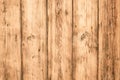 Wood texture, light wooden background. Grain timber space. Vintage oak wood fence. Grunge hardwood floor, natural board pattern Royalty Free Stock Photo