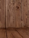 Wood texture, Natural dark brown wooden background Royalty Free Stock Photo