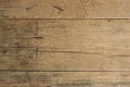 Wood texture. Old wood plank wall background for design and decoration with bent nails Royalty Free Stock Photo