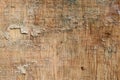 Wooden plank background, warm light-brown color, vertical boards, wood texture, old table floor, wall, vintage. Royalty Free Stock Photo