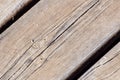 Wood Texture, Wooden Plank Grain Background, Desk in Perspective Close Up, Striped Timber, Old Table or Floor Board Royalty Free Stock Photo