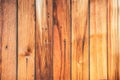 Wood texture. Wooden plank grain background. Striped timber desk closeup. Old table or floor. Royalty Free Stock Photo