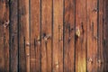 Wood texture. Wooden plank grain background. Striped timber desk closeup. Old table or floor. Royalty Free Stock Photo