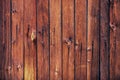 Wood texture. Wooden plank grain background. Striped timber desk closeup. Old table or floor. Royalty Free Stock Photo