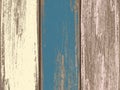 Wood Textures, Colorful Painted Wooden Fence Or Wall, Vertical Three Boards Of Different Colors In A Solid Pattern.