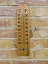 Wood Thermometer