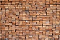 Wood timber construction material for background and texture. Royalty Free Stock Photo