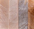 Wood timber construction material for background and texture. close up.wooden strupture. tmber background. small depth of field. Royalty Free Stock Photo