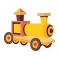 wood toy train Royalty Free Stock Photo