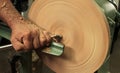 Wood turning / carving Royalty Free Stock Photo