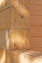 Wood wall