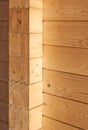 Wood wall