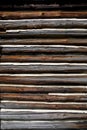 Wood wall. Royalty Free Stock Photo