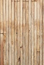 Wood wall surface, wooden texture, vertical boards. Royalty Free Stock Photo