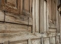 Wood windows form old house