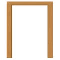 Wood Wooden Door Gate Vector Illustration