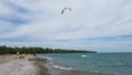 Woodbine beach in Toronto Royalty Free Stock Photo