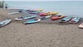 Woodbine beach in Toronto Royalty Free Stock Photo