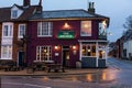 Woodbridge, Suffolk, UK November 01 2019; The Anchor pub in the market town of Woodbridge, Suffolk