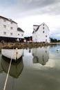 Woodbridge Tide Mill in Woodbridge, Suffolk, on the banks of the River Deben, England Royalty Free Stock Photo