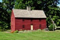 Woodbury, CT: C. 1680 Hurd House Royalty Free Stock Photo