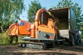 Woodchipper Royalty Free Stock Photo