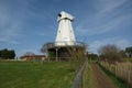 Woodchurch Windmill Ancient smock windmill, Woodchurch, Kent, Uk