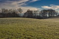 The wooded surroundings of the village of Wabern, a suburb of the city of Bern Royalty Free Stock Photo