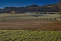 The wooded surroundings of the village of Wabern, a suburb of the city of Bern Royalty Free Stock Photo