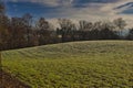 The wooded surroundings of the village of Wabern, a suburb of the city of Bern Royalty Free Stock Photo