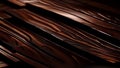 Wooden abstraction. Dark wooden planks. Wooden abstract background. AI generated