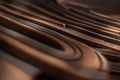 Wooden abstraction. Wooden abstract background. Dark wooden abstract object. Selective focus. AI generated Royalty Free Stock Photo